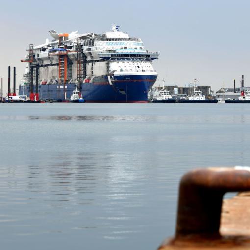 Chantiers de l'Atlantique, paquebot en construction